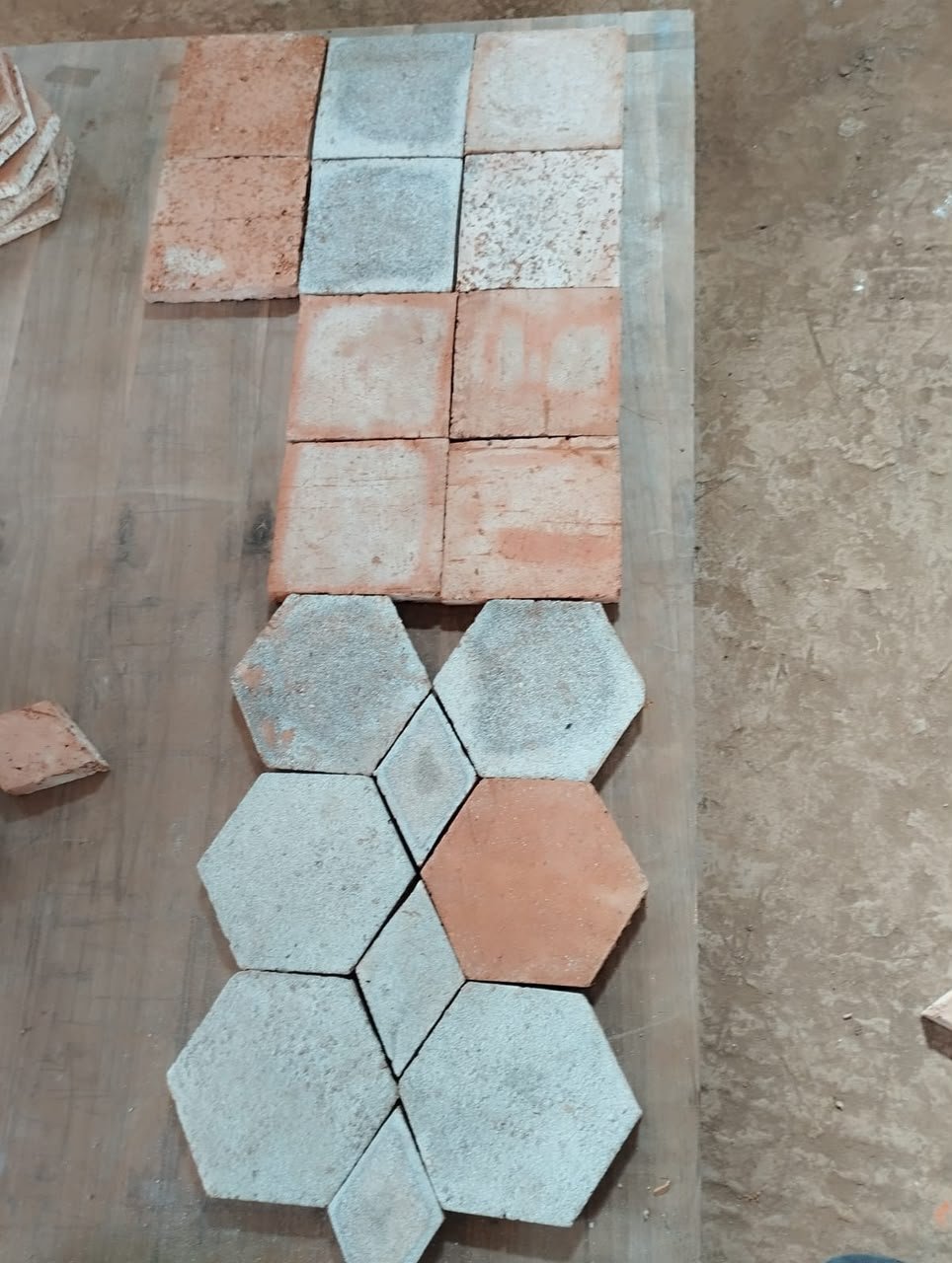 Zellige en terre cuite artisanale faite main — photo 1, atelier Terroir & Terre